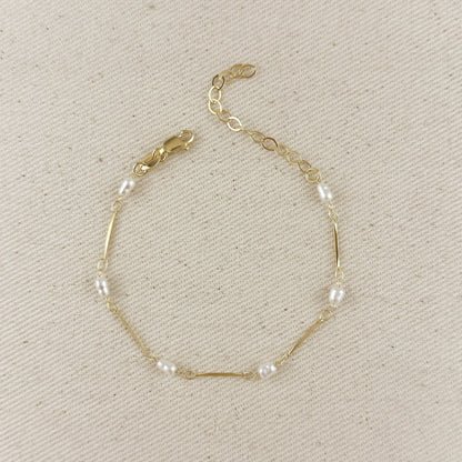 Coastal Pearl Bracelet
