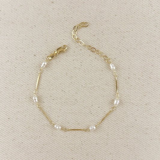 Coastal Pearl Bracelet
