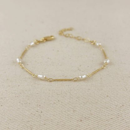 Coastal Pearl Bracelet